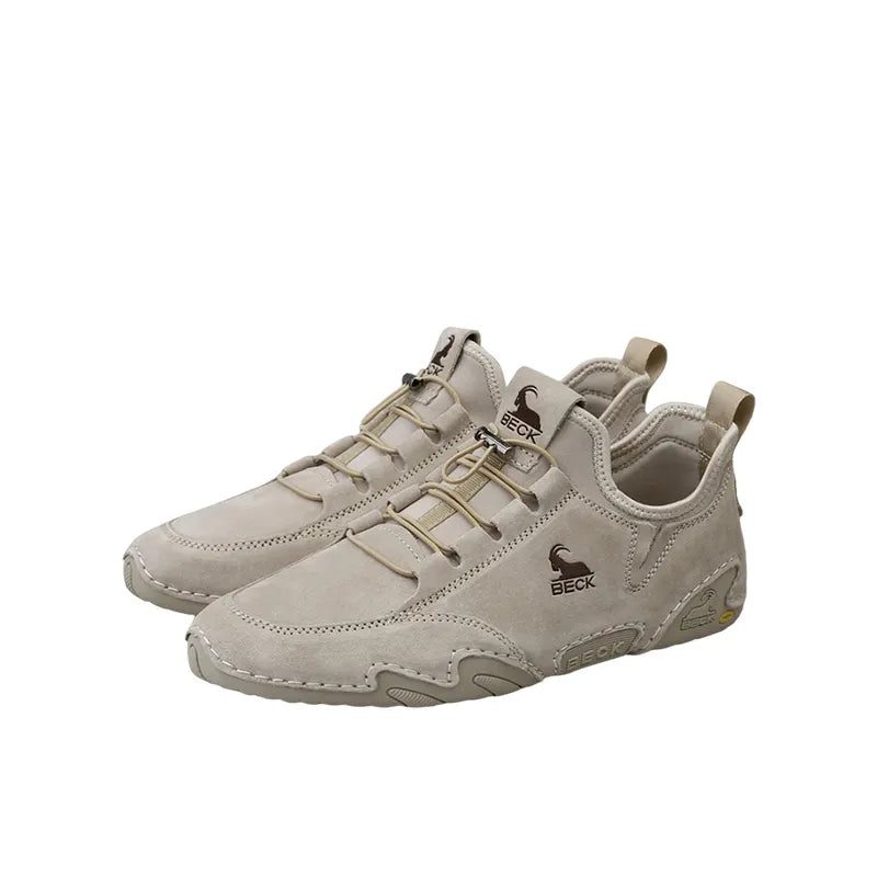 Leather Soft-soled Casual Shoes