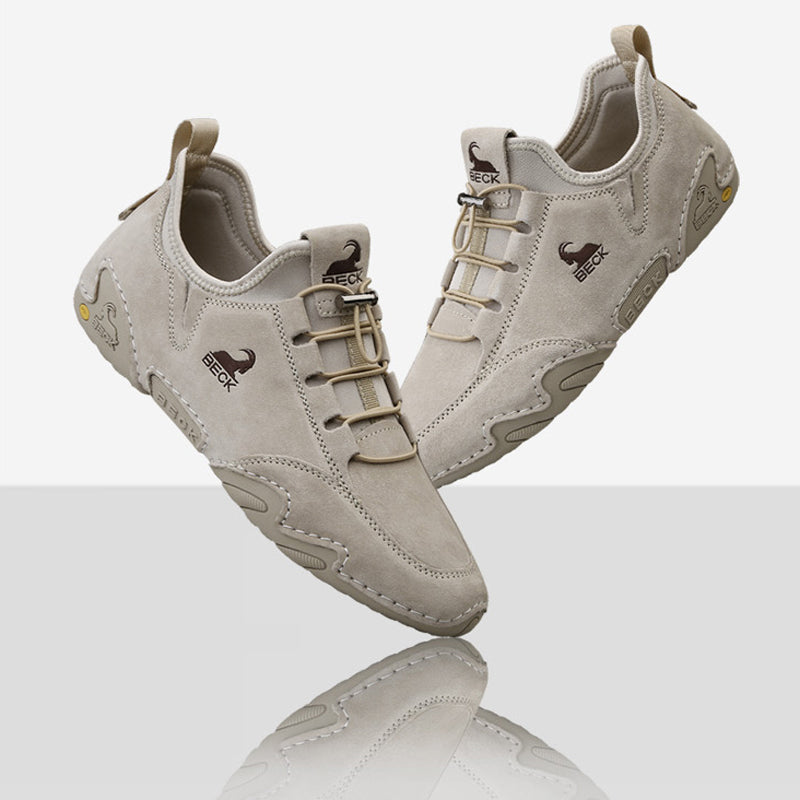 Leather Soft-soled Casual Shoes