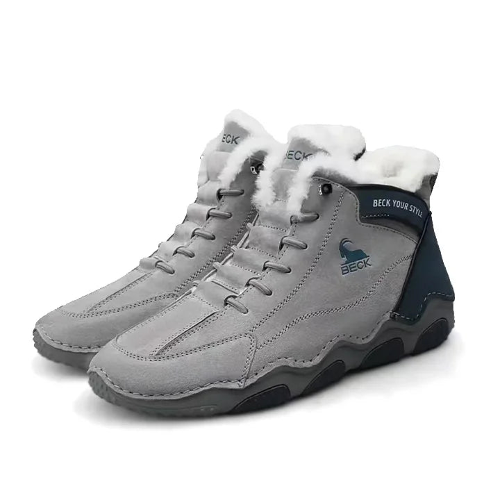 Fleece-Lined Fashionable Cold-Resistant Martin Boot