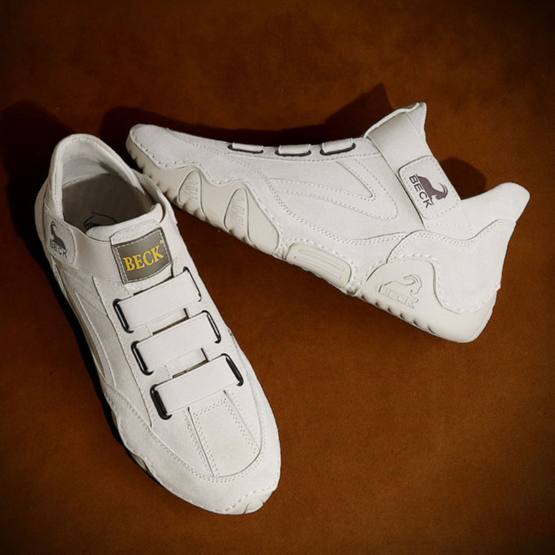 Handmade Breathable Cowhide Casual Shoes Warm Boots
