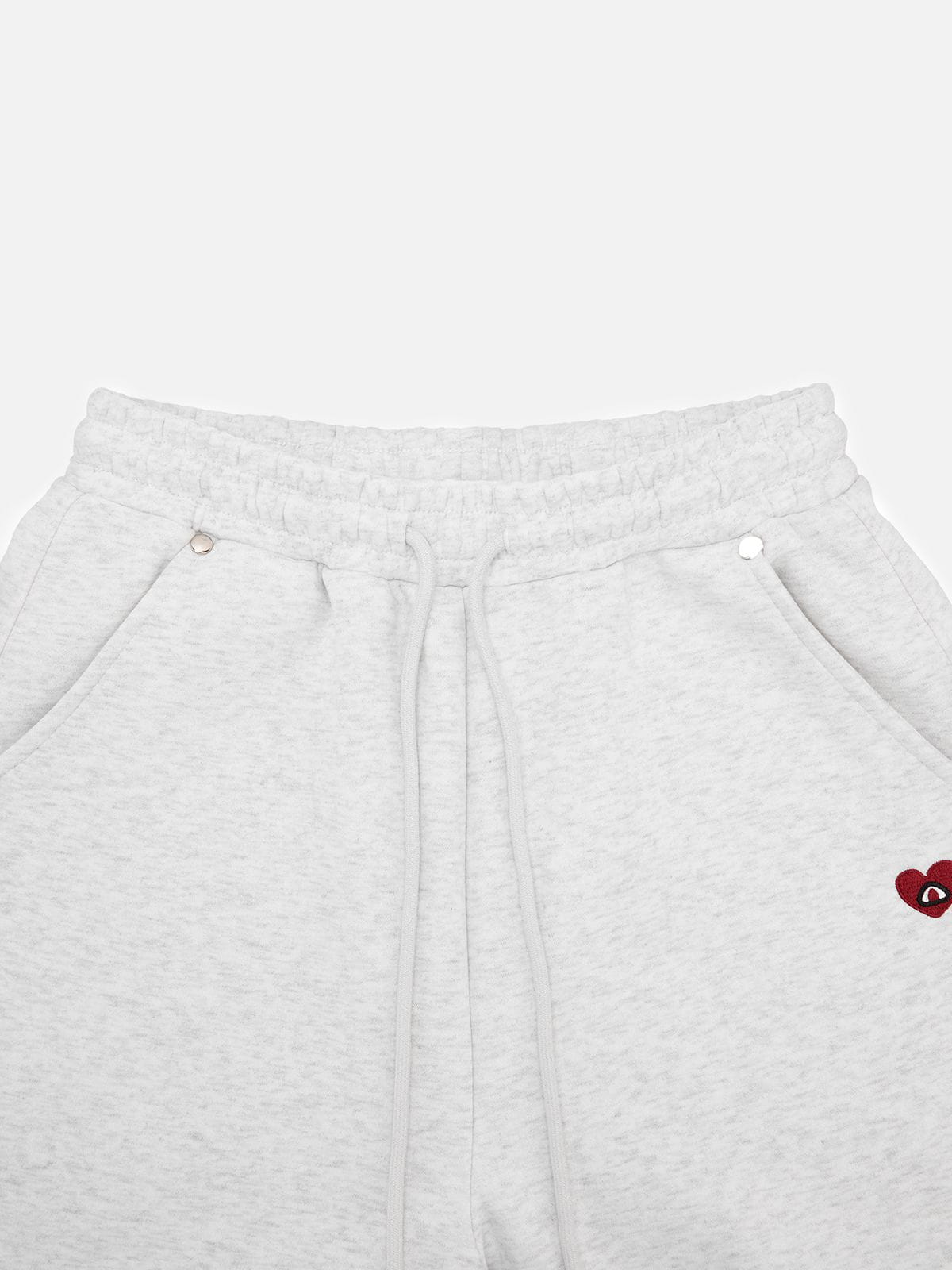 Aelfric Eden Boxy Script Embroidery Hoodie Sets