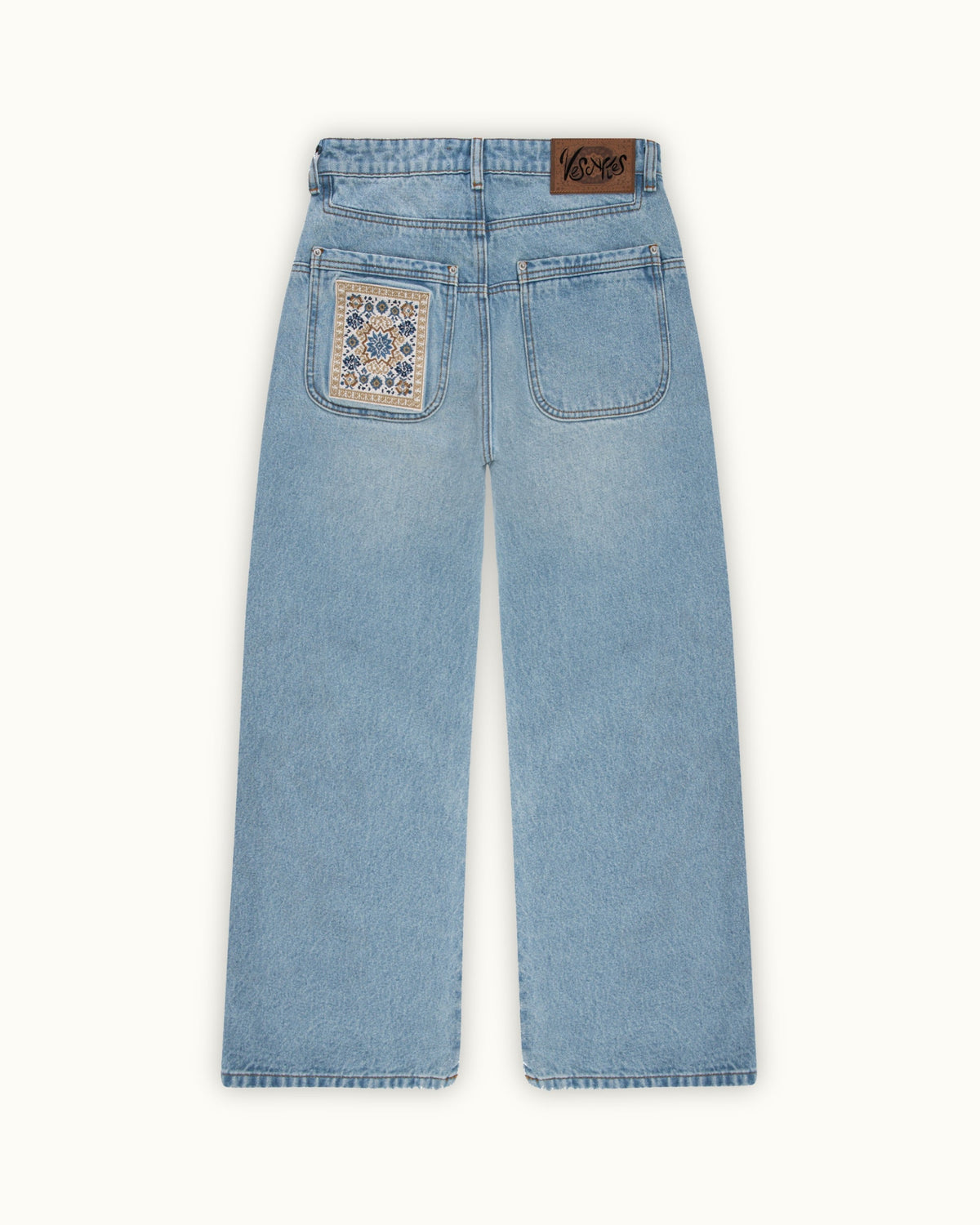 Rug Patchwork Denim（Printed style）