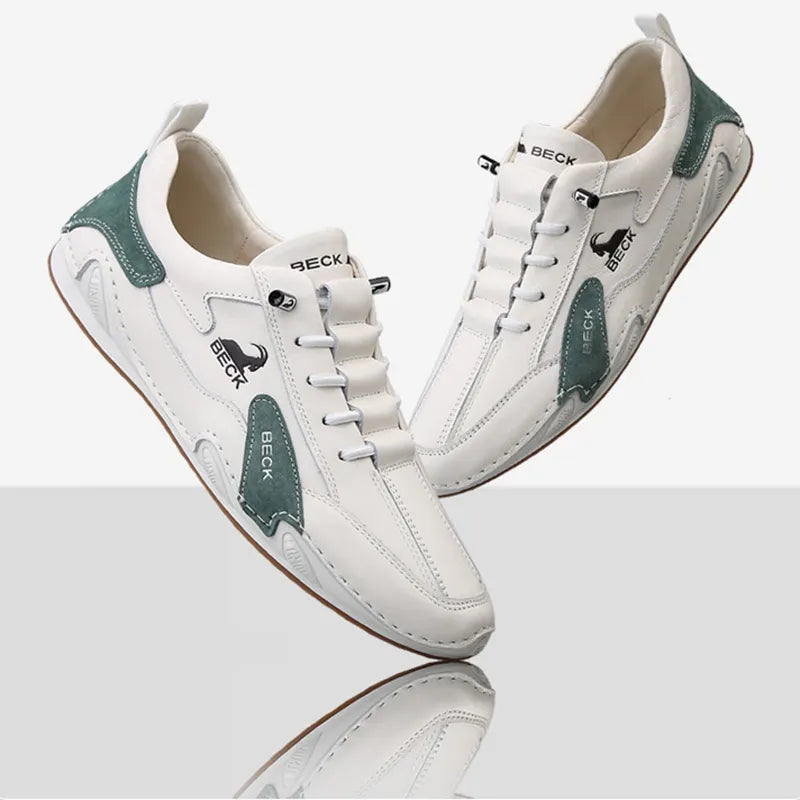Outdoor Casual Shoes Soft Soled Leather Shoes