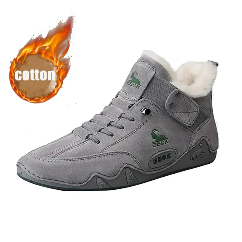 New Leather Soft-soled Casual Shoes