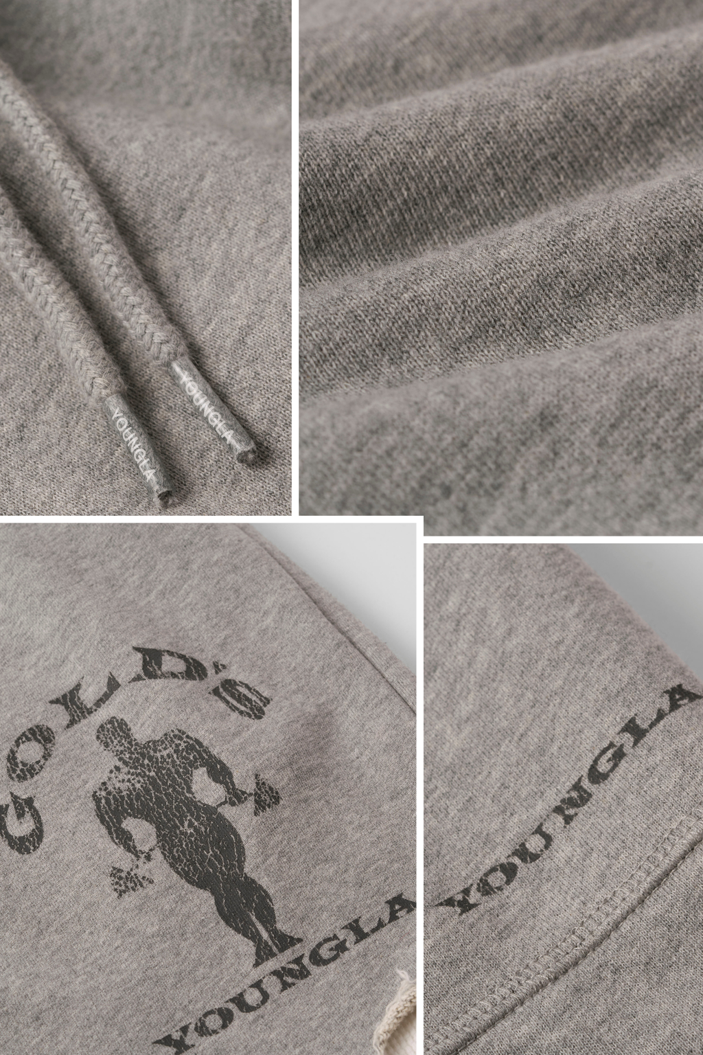 2054 - Gold's Iron Legacy Layered Joggers