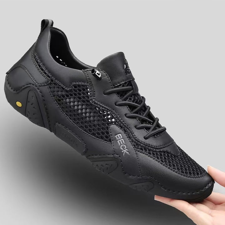 Italy New Arrivals Genuine Leather Breathable Sneakers