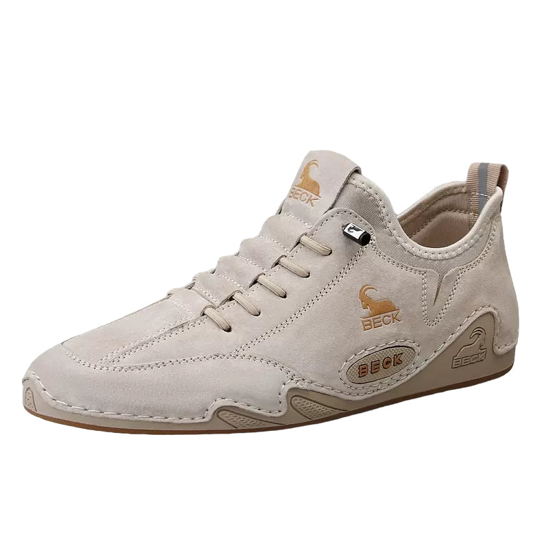 Casual Sneakers Cowhide Soft-soled Men's Shoes