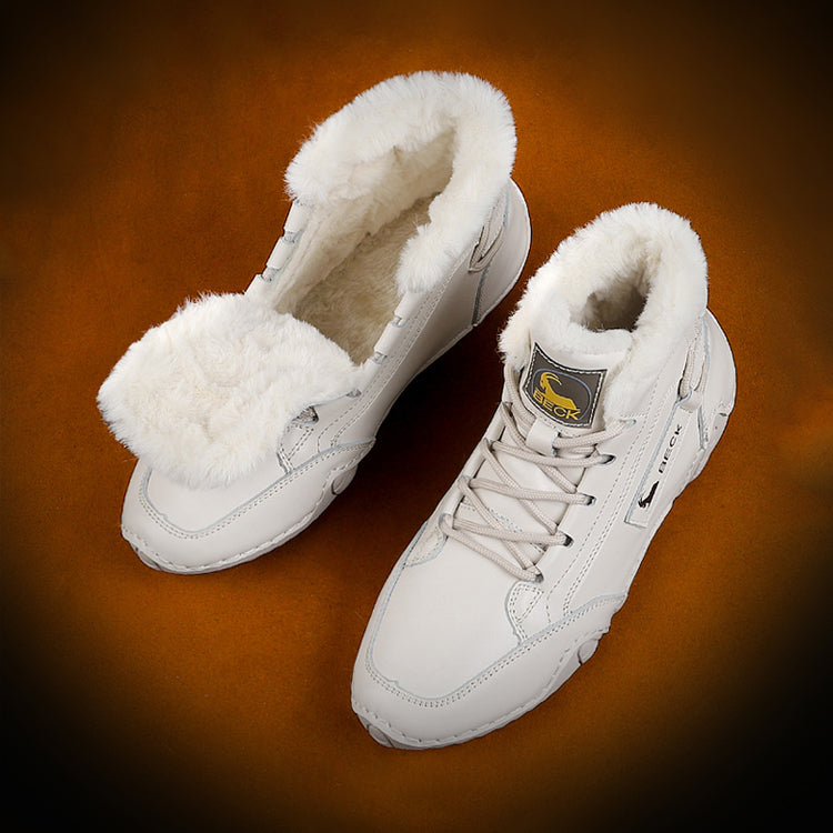 High-top Cowhide Men Boot