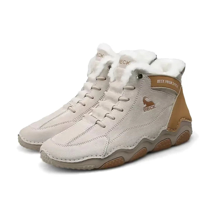 Fleece-Lined Fashionable Cold-Resistant Martin Boot