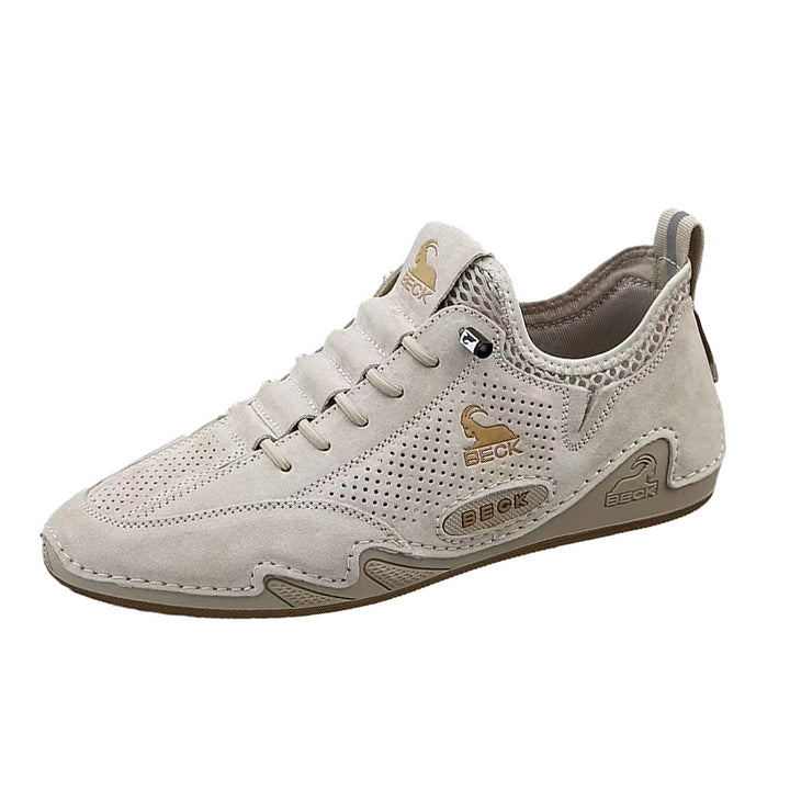 Outdoors Leather Breathable Men's Casual Leather Shoes