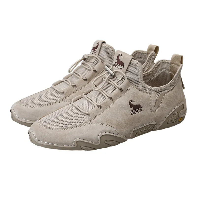 Handmade Shoes Summer Mesh Casual Skate Shoes