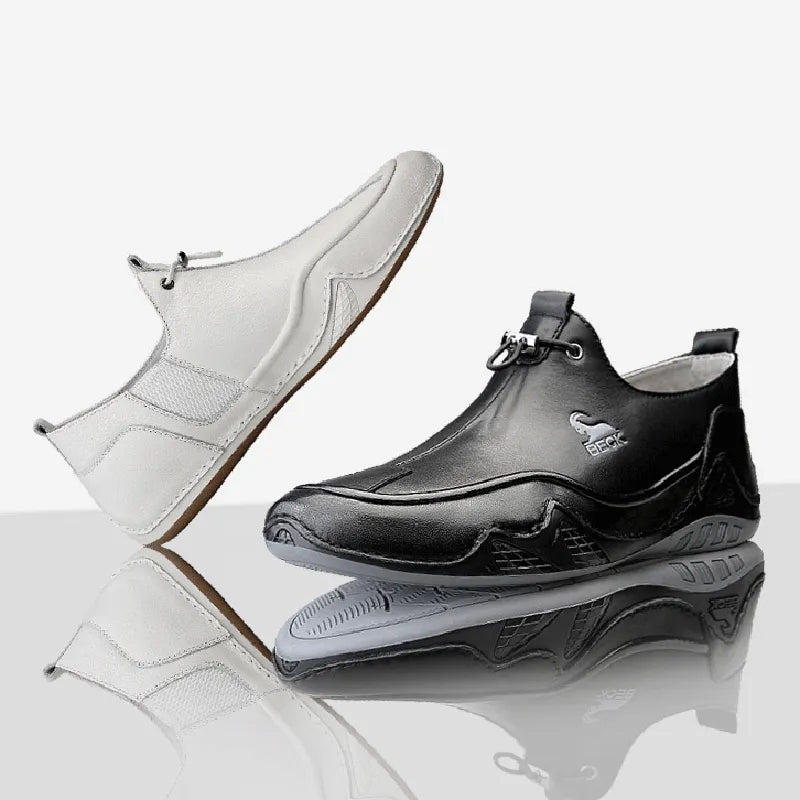 Leather Breathable Soft-soled Casual Shoes Handmade Leather Boot