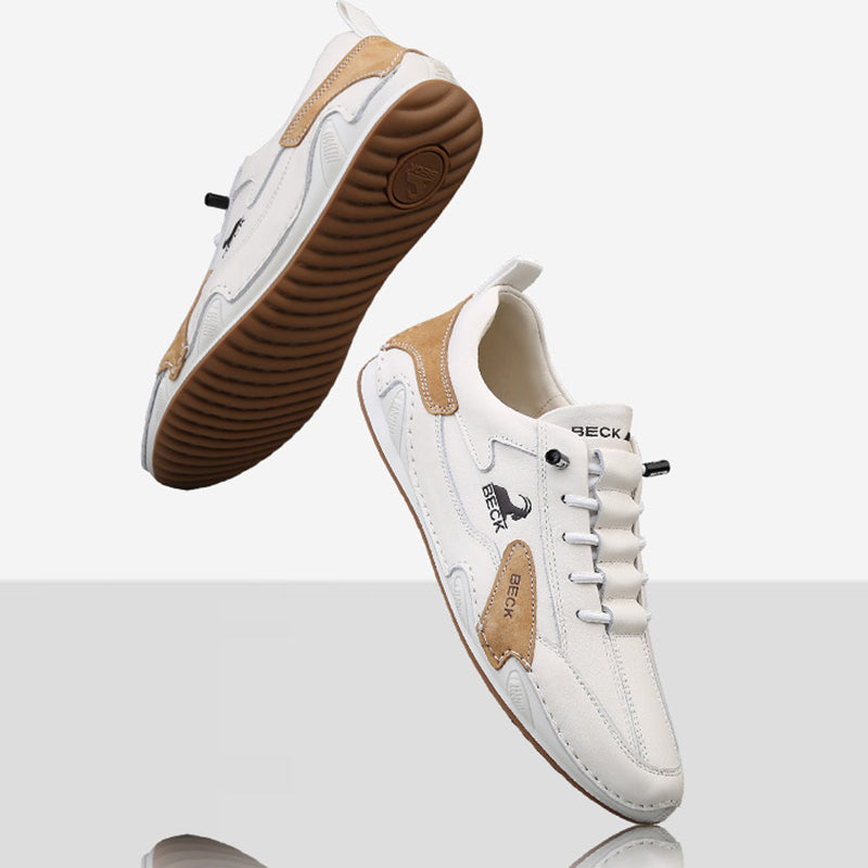 Outdoor Casual Shoes Soft Soled Leather Shoes