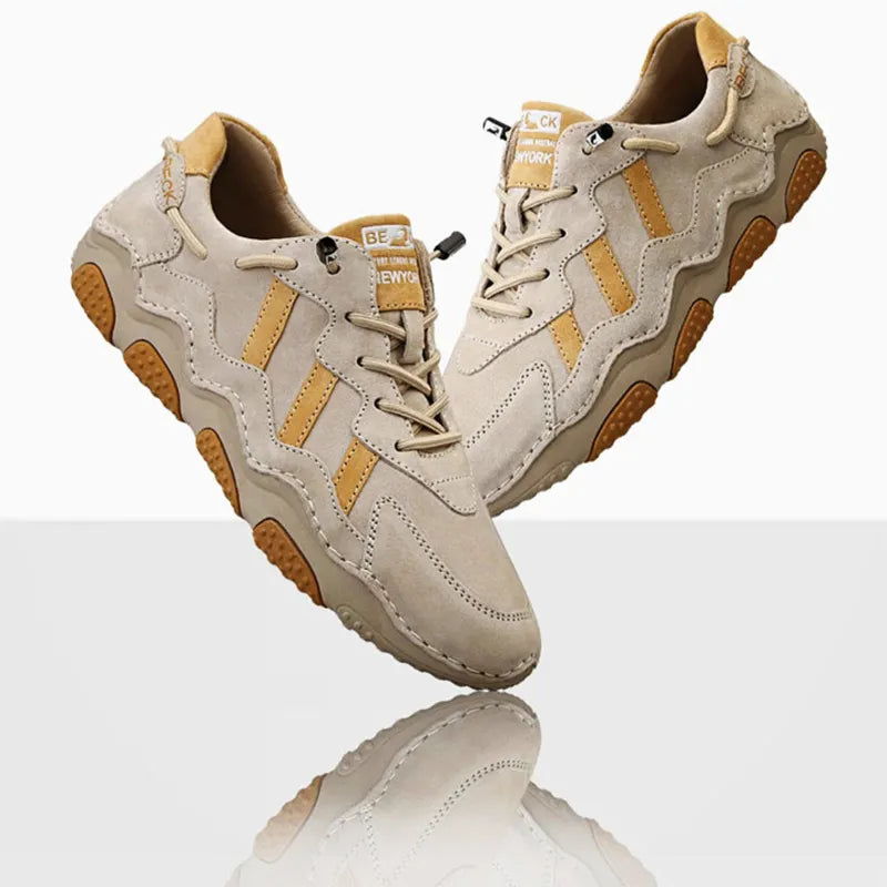 Handmade Leather Outdoor Casual Shoes