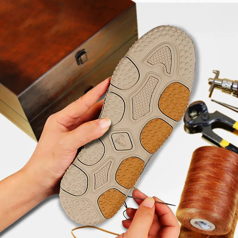 Handmade Leather Outdoor Casual Shoes