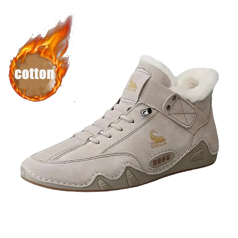 New Leather Soft-soled Casual Shoes