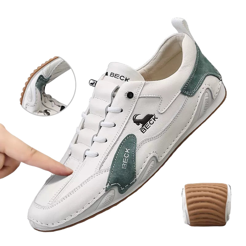 Outdoor Casual Shoes Soft Soled Leather Shoes
