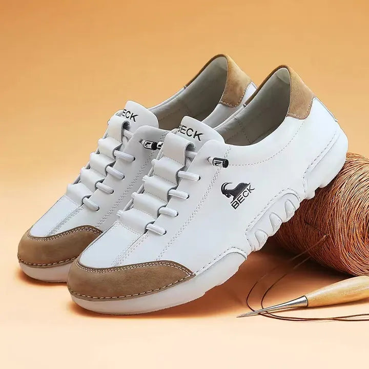 New Arrivals Sports Genuine Cowhide Breathable Sneakers