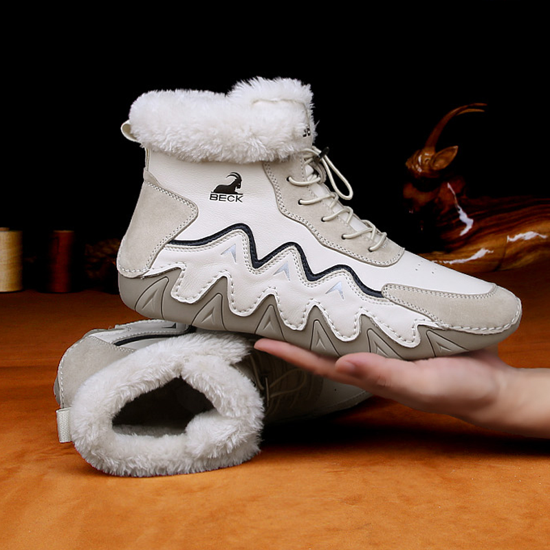 Winter Fashion Cashmere Warm Men's Boots