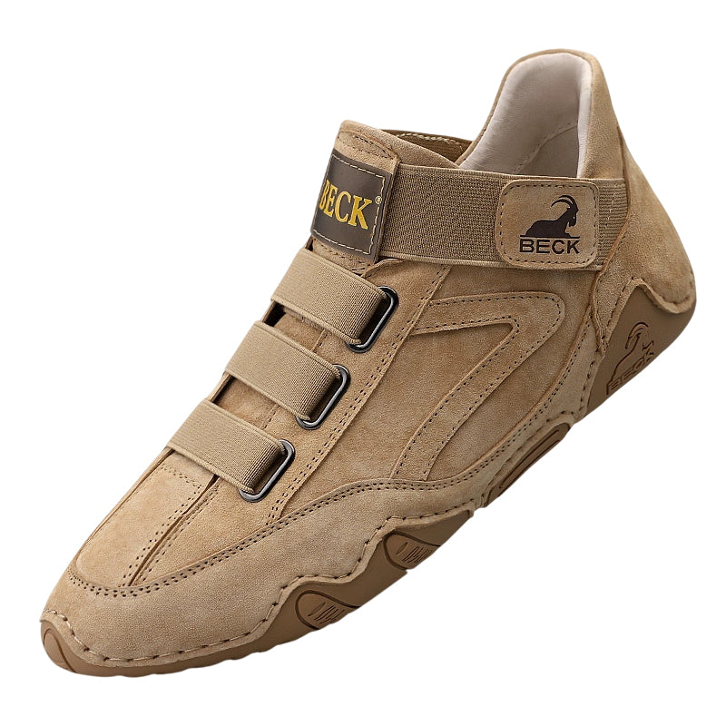 Handmade Breathable Cowhide Casual Shoes Warm Boots