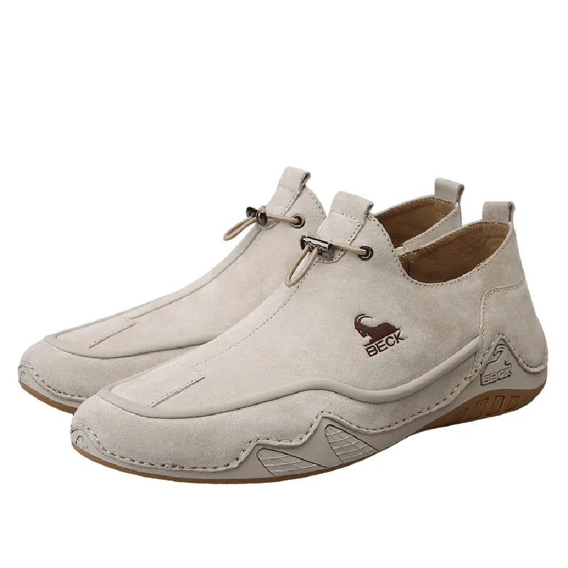 Leather Breathable Soft-soled Casual Shoes Handmade Leather Boot