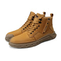 Leather Shoes Italy Casual Martin Boots