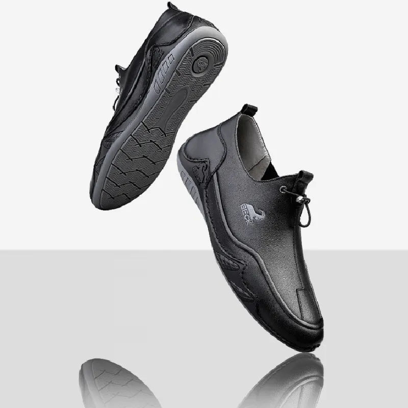 Leather Breathable Soft-soled Casual Shoes Handmade Leather Boot