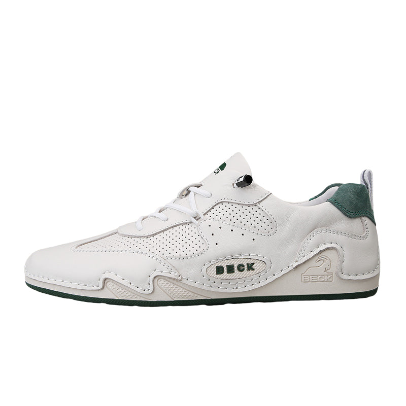 Hollow Cowhide Sneakers
