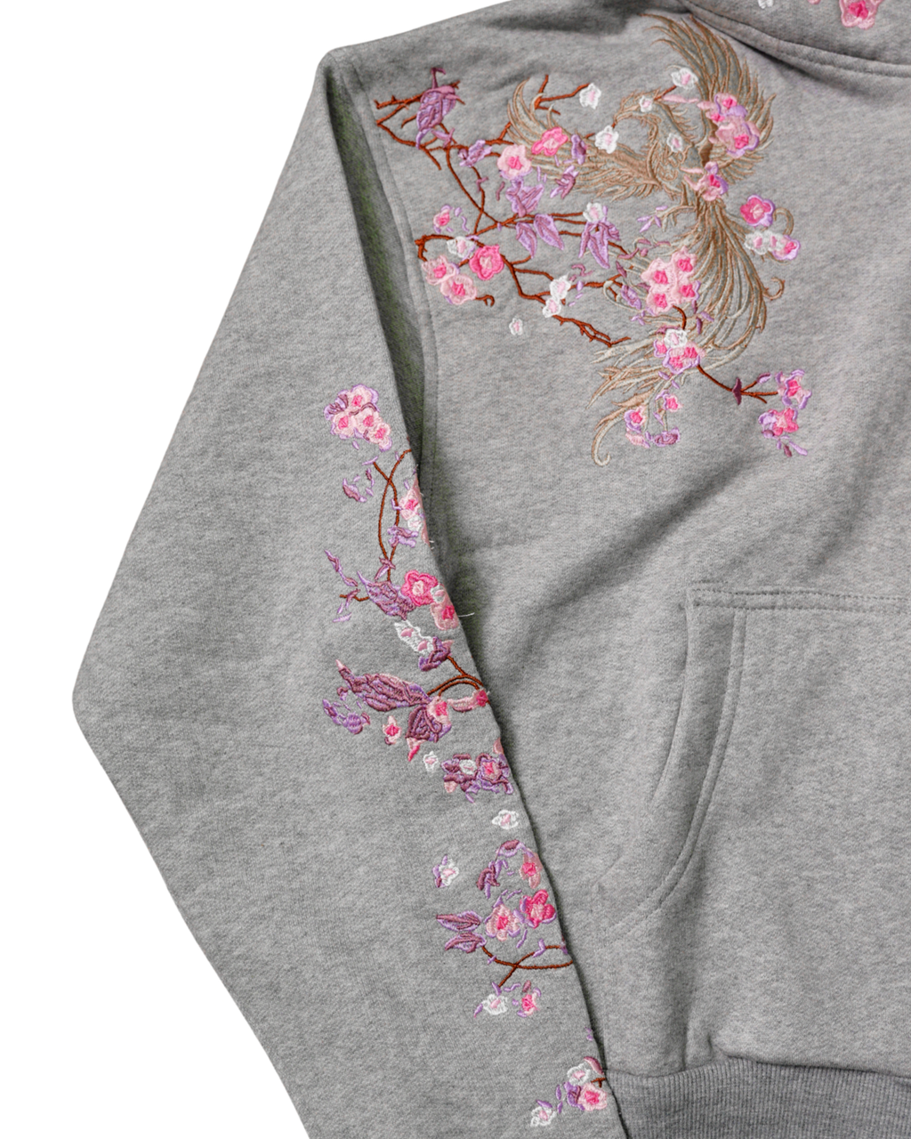 Misty Grey - Okasai Boxy Hoodie