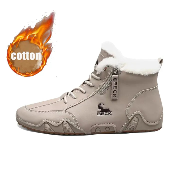 Fashionable Italian Leather Shoes Martin Boot