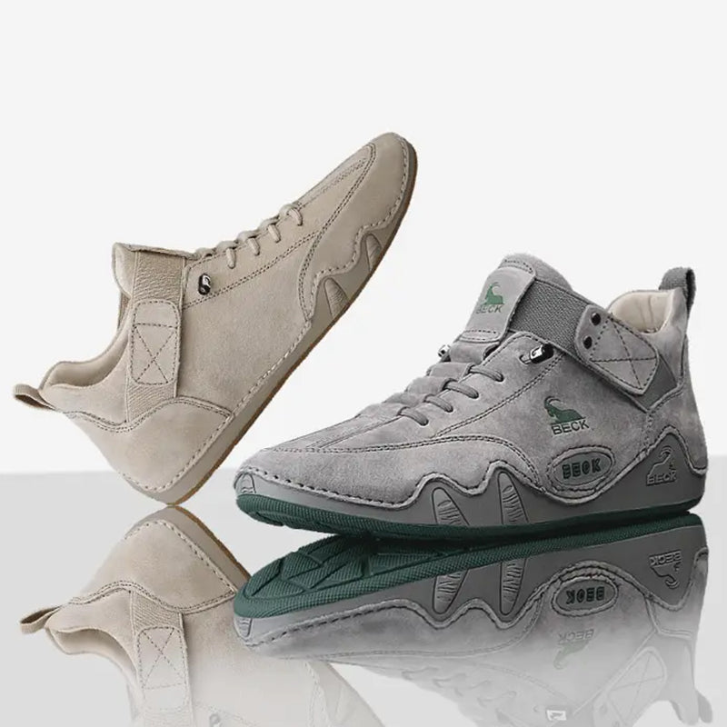 New Leather Soft-soled Casual Shoes