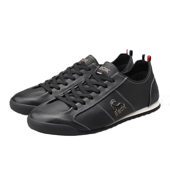 New Arrivals Fashion Cowhide Pure Leather Sports Casual Shoes