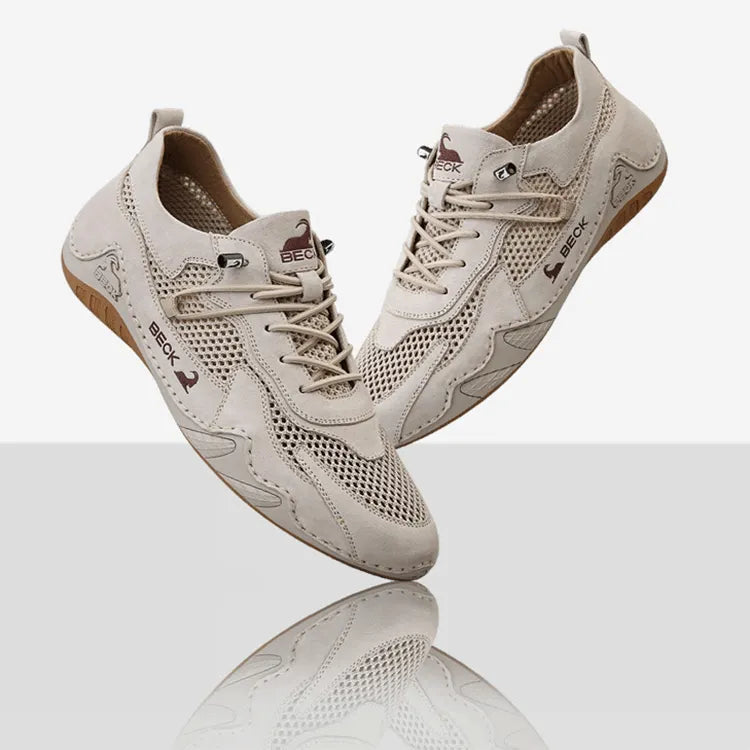 Outdoor Casual Shoes Soft Soled Leather Shoes
