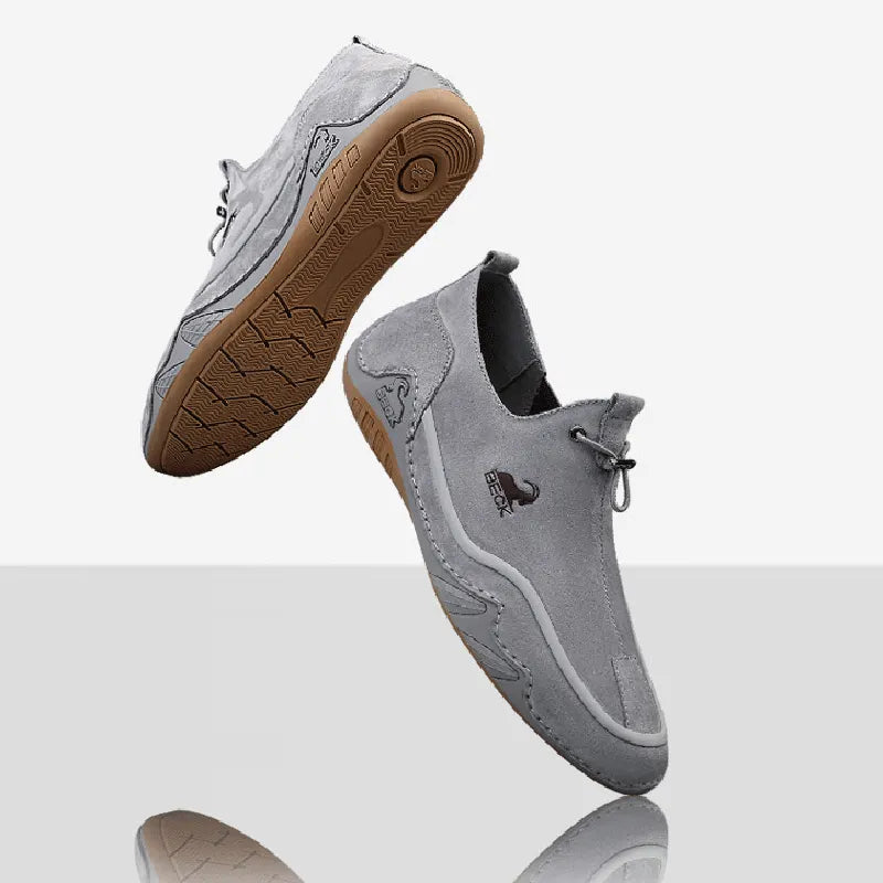 Leather Breathable Soft-soled Casual Shoes Handmade Leather Boot