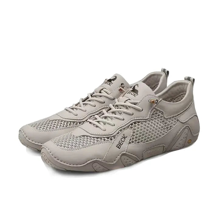 Italy New Arrivals Genuine Leather Breathable Sneakers