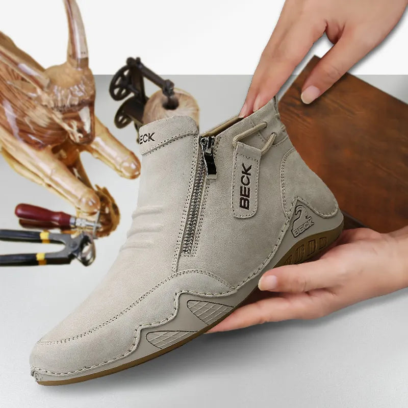 Handmade High Top Soft Sole Casual Fashion Shoes