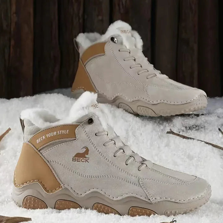 Fleece-Lined Fashionable Cold-Resistant Martin Boot