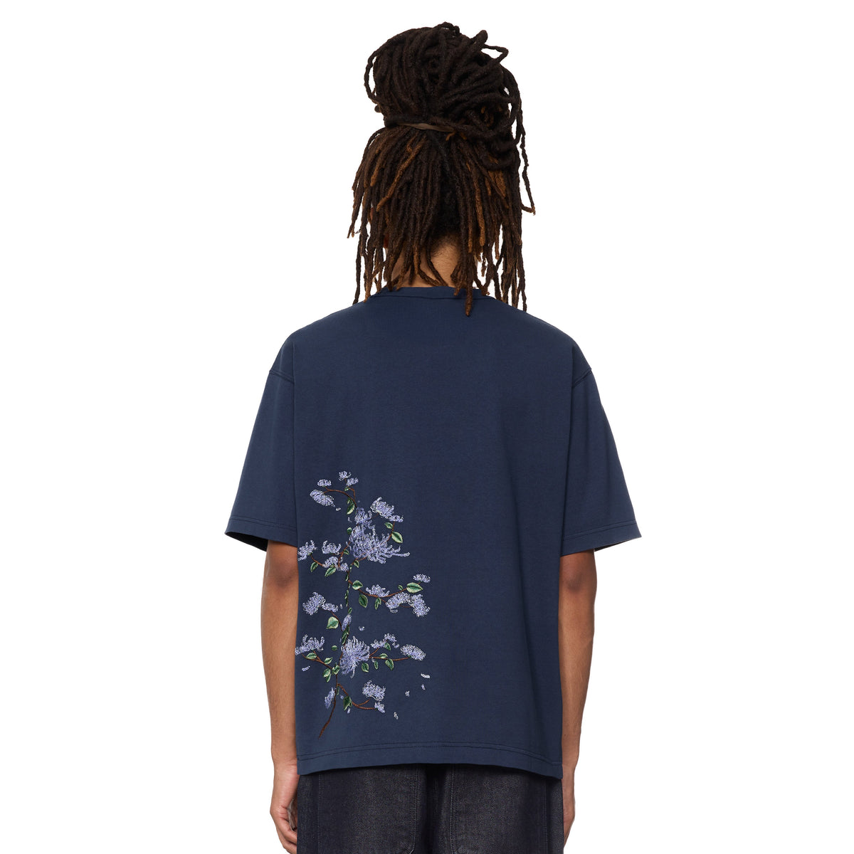 "wildflower" T Shirt blue