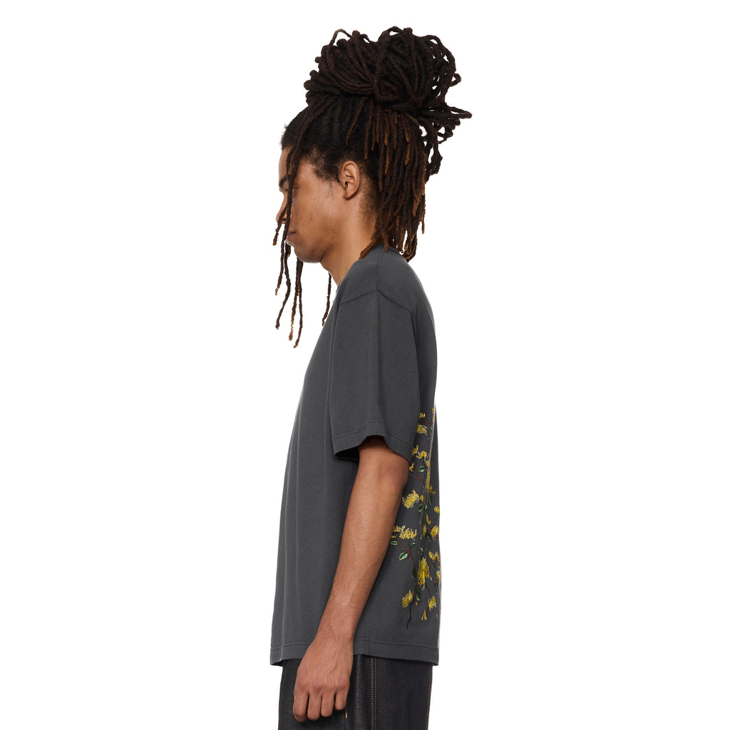 "wildflower" T Shirt anthracite 01