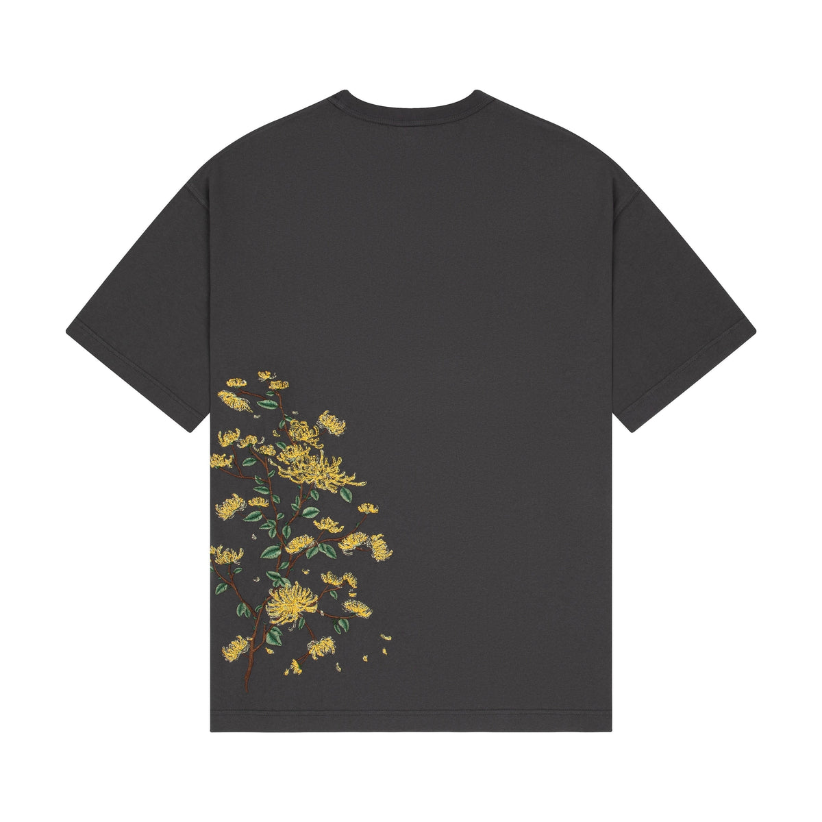 "wildflower" T Shirt anthracite 01