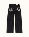 Fast Draw Black Denim（Printed style）