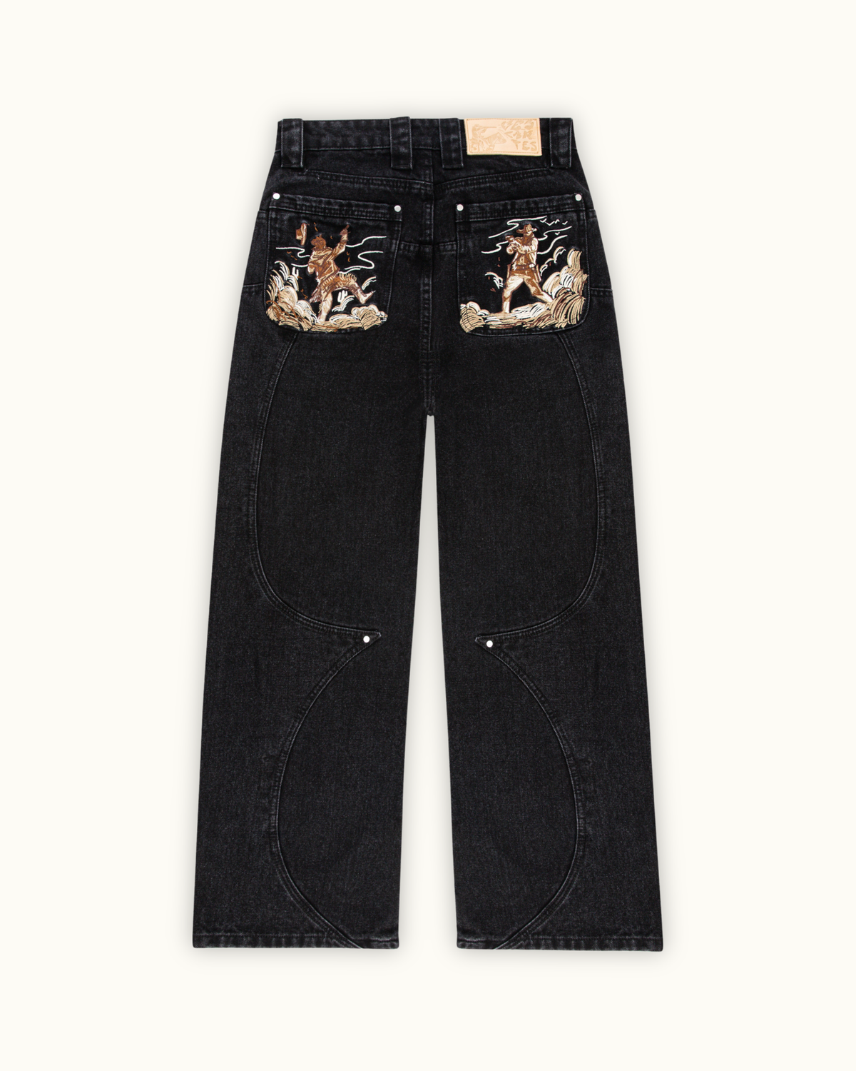 Fast Draw Black Denim（Printed style）