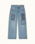 Rug Patchwork Denim（Printed style）