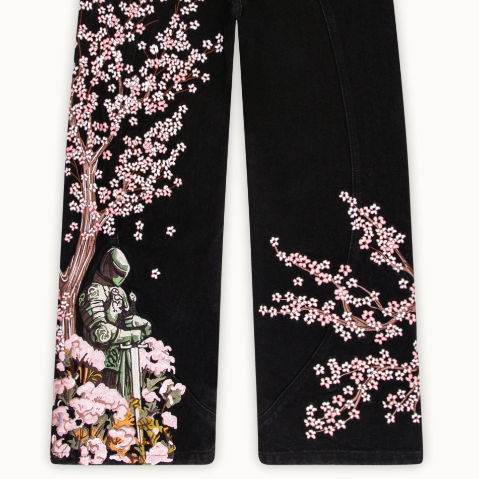 Cherry Blossom Knight Pants
