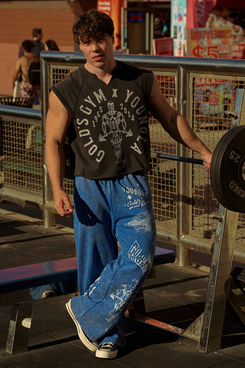 5069 - Golds Gym Vintage Cut Offs