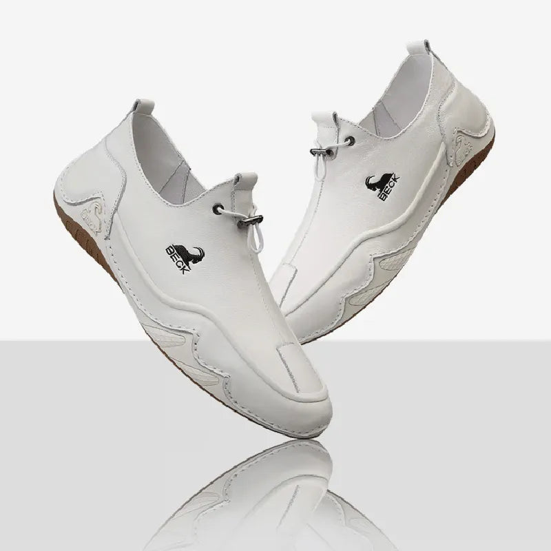 Leather Breathable Soft-soled Casual Shoes Handmade Leather Boot