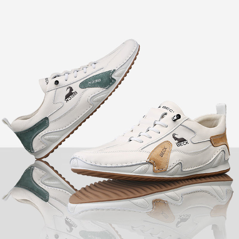 Outdoor Casual Shoes Soft Soled Leather Shoes