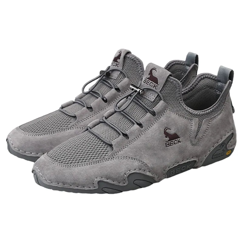 Handmade Shoes Summer Mesh Casual Skate Shoes