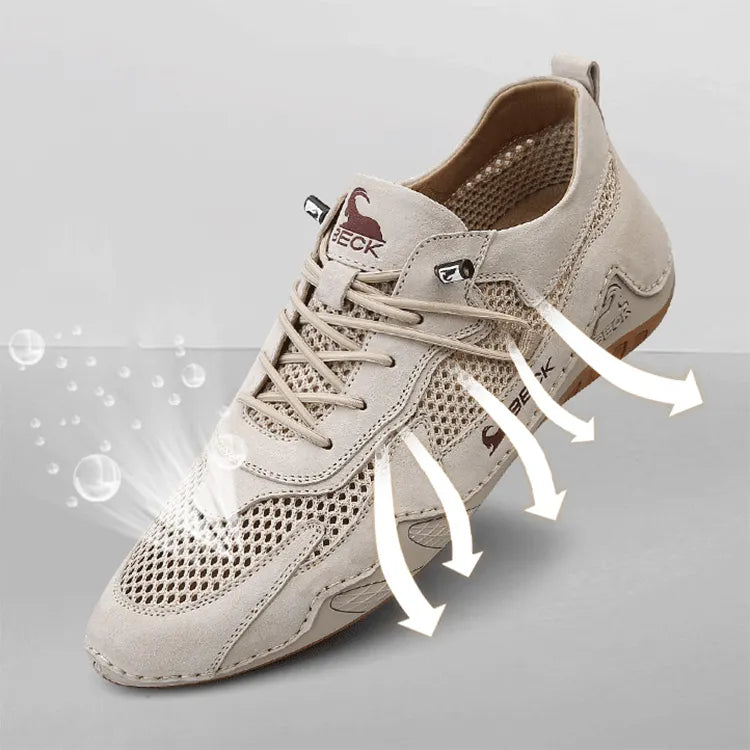 Outdoor Casual Shoes Soft Soled Leather Shoes