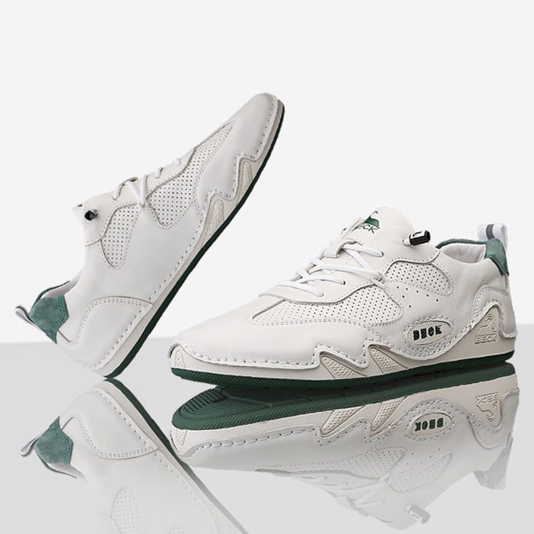 Hollow Cowhide Sneakers